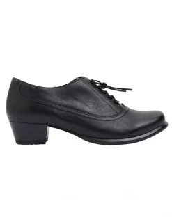 Wide Steps Damian Black Glove Shoes