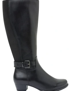 Wide Steps Diesel Black Glove Boots