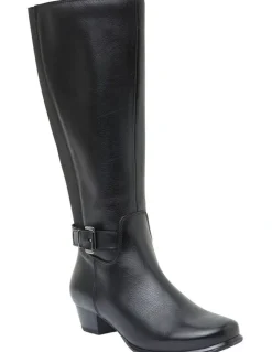 Wide Steps Diesel Black Glove Boots
