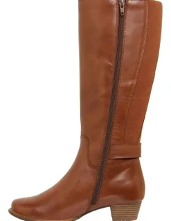 Wide Steps Diesel Boots in Mid Brown Glove