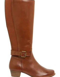 Wide Steps Diesel Boots in Mid Brown Glove