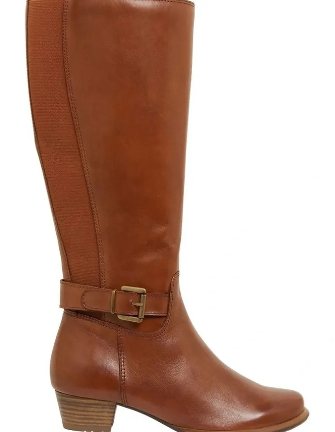 Wide Steps Diesel Boots in Mid Brown Glove