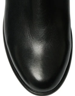Wide Steps Leroy Knee High Boot in Black Glove
