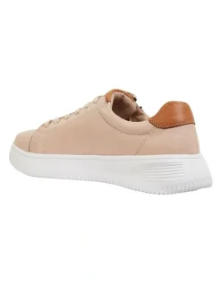 Wide Steps Novella Blush / Tan Glove Sneakers