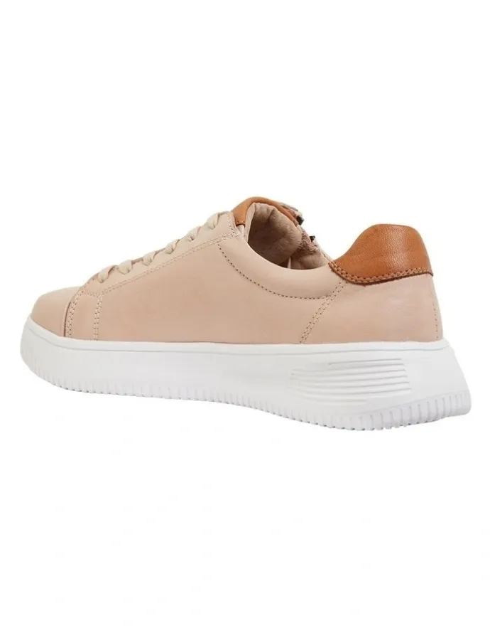 Wide Steps Novella Blush / Tan Glove Sneakers