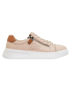Wide Steps Novella Blush / Tan Glove Sneakers