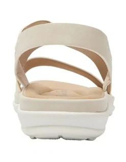 Wide Steps Radar Sandals in Beige