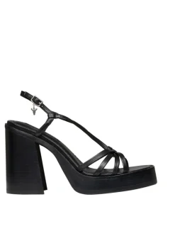 Windsor Smith Affair Platform Sandal in Black