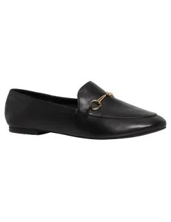 Windsor Smith Dani Leather Loafer in Black