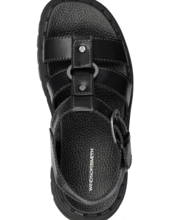 Windsor Smith Discover Sandal in Black