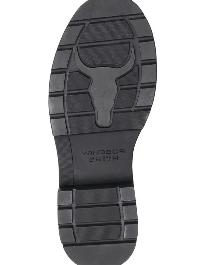 Windsor Smith Intro Boots in Black Leather