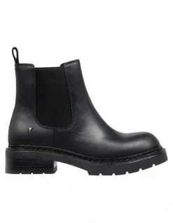 Windsor Smith Intro Boots in Black Leather