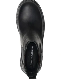 Windsor Smith Intro Boots in Black Leather