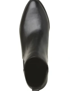 Windsor Smith Metz Black Heeled Ankle Boot