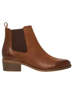 Windsor Smith Ravee Heeled Chelsea Boots in Tan