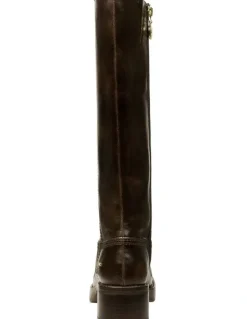 Windsor Smith Tempo Boots in Espresso