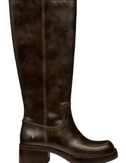 Windsor Smith Tempo Boots in Espresso