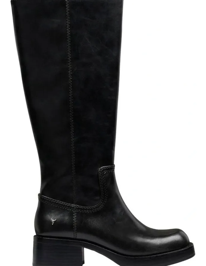 Windsor Smith Tempo Boots in Black