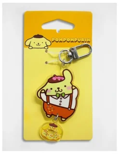 Wishes Hello Kitty Pompompurin Keyring in Multi