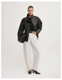 Witchery Barrel Leg Jean in Parchment