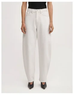 Witchery Barrel Leg Jean in Parchment