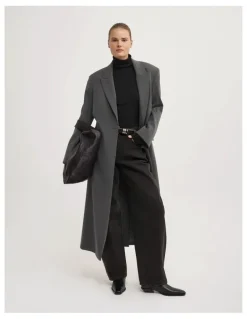 Witchery Barrel Leg Jeans in Washed Black