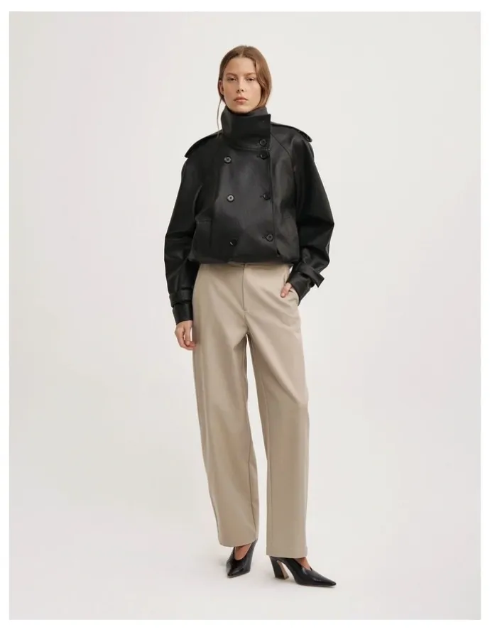 Witchery Barrel Leg Pant in Sienna