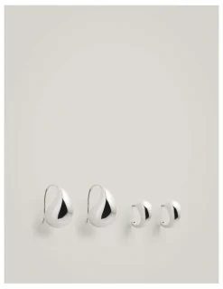 Witchery Elsa Earrings Set in Silver