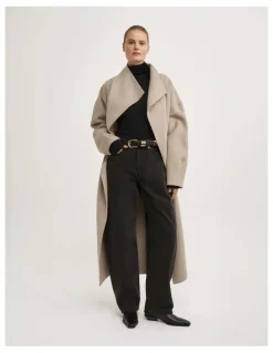 Witchery Fine High Neck Top in Black