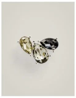 Witchery Greta Stud Earrings in Sage