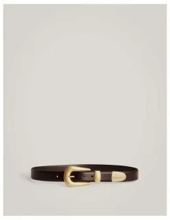 Witchery Kita Belt in Espresso