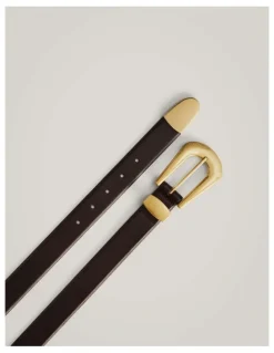 Witchery Kita Belt in Espresso