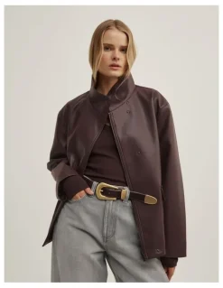 Witchery Kita Belt in Espresso