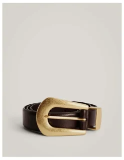 Witchery Kita Belt in Espresso