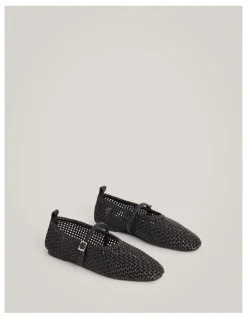 Witchery Rina Flats in Black