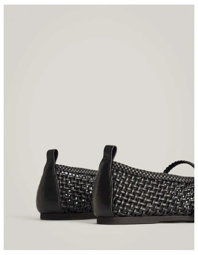 Witchery Rina Flats in Black