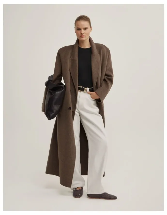Witchery Rina Flats in Espresso