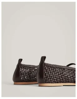 Witchery Rina Flats in Espresso