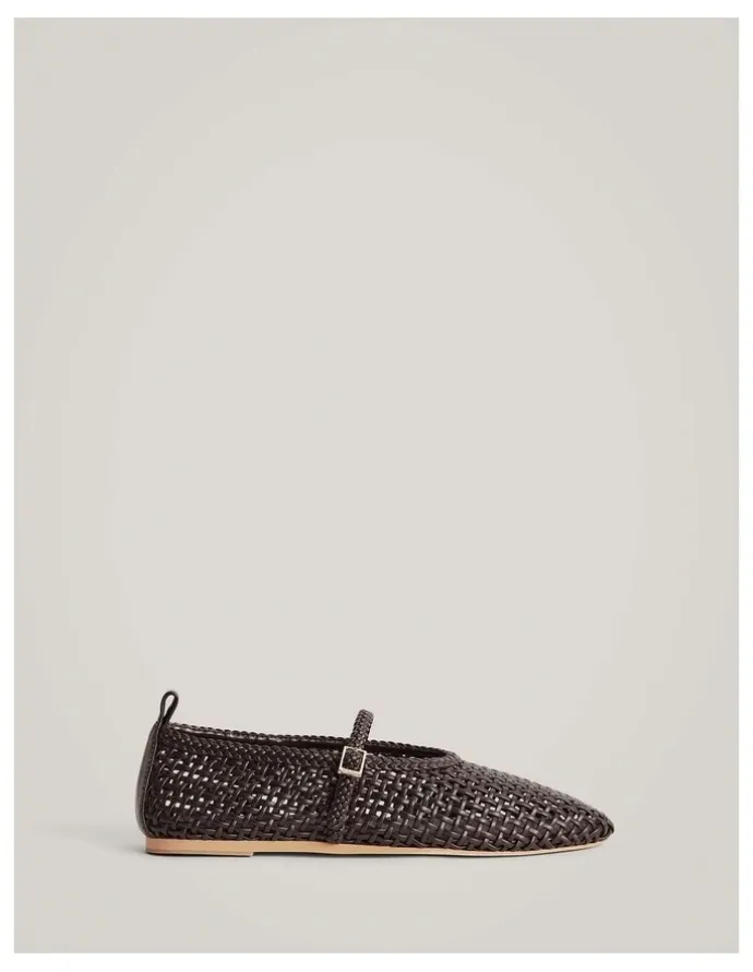 Witchery Rina Flats in Espresso
