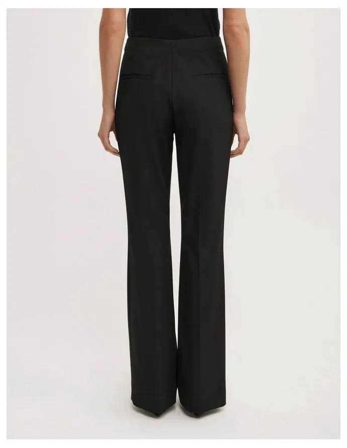 Witchery Slim Flare Pant in Black