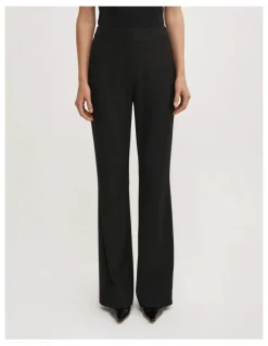 Witchery Slim Flare Pant in Black