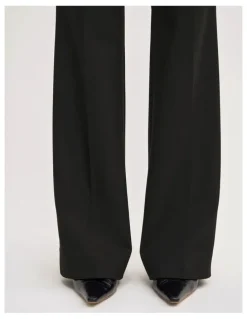 Witchery Slim Flare Pant in Black