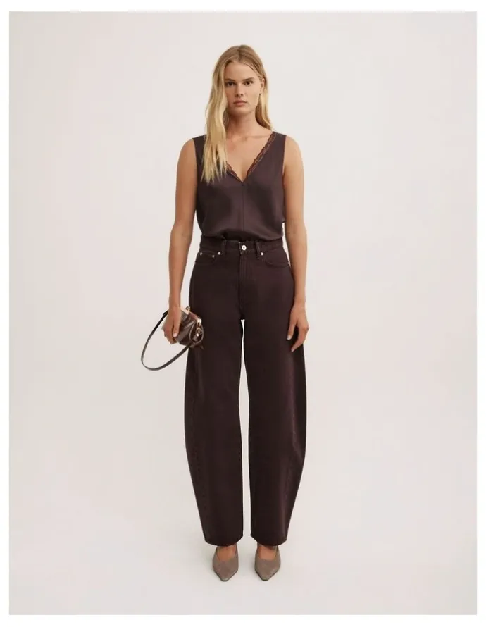 Witchery Trim Detail Camisole in Espresso