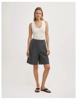 Witchery U-neck Tank Top in Fresh White