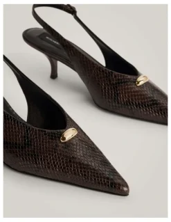 Witchery Vivi Heels in Snake Multi