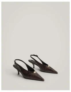 Witchery Vivi Heels in Snake Multi