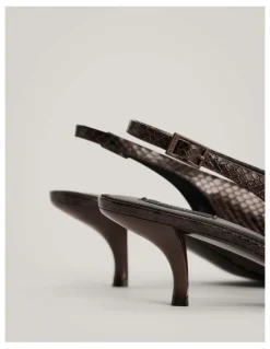 Witchery Vivi Heels in Snake Multi