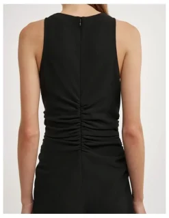 Witchery Ruch Crew Neck Dress in Black