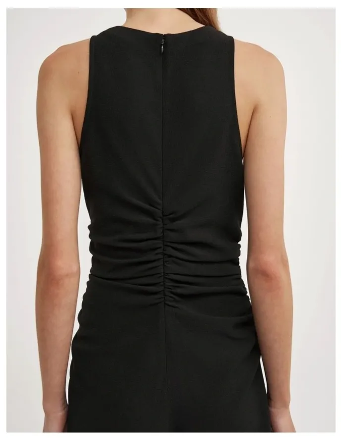 Witchery Ruch Crew Neck Dress in Black