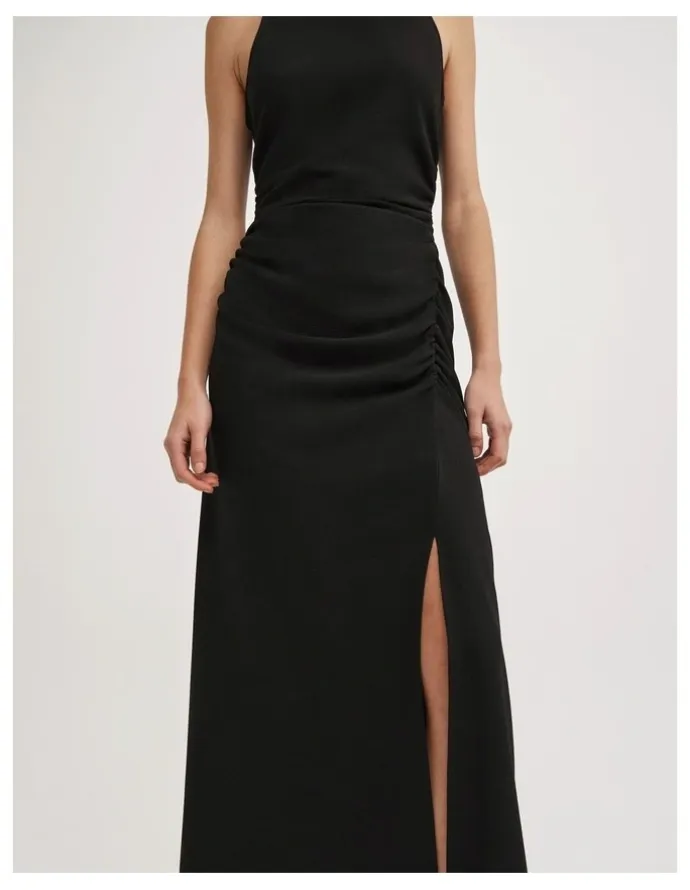 Witchery Ruch Crew Neck Dress in Black